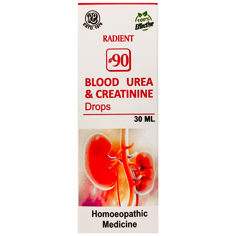 Radient 90 Blood Urea & Creatinine Drops bottle of 30 ml Oral Drops