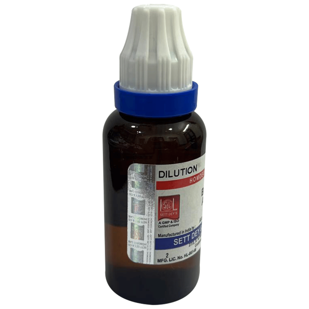Sett Dey Kali Carbonicum Dilution 200 bottle of 30 ml Dilution Sett Dey Kali Carbonicum Dilution 200 bottle of 30 ml Dilution