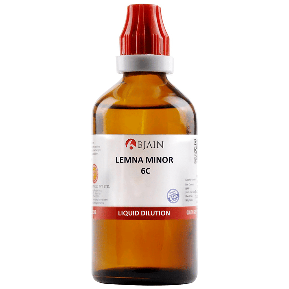 Bjain Lemna Minor Dilution 6C bottle of 100 ml Dilution