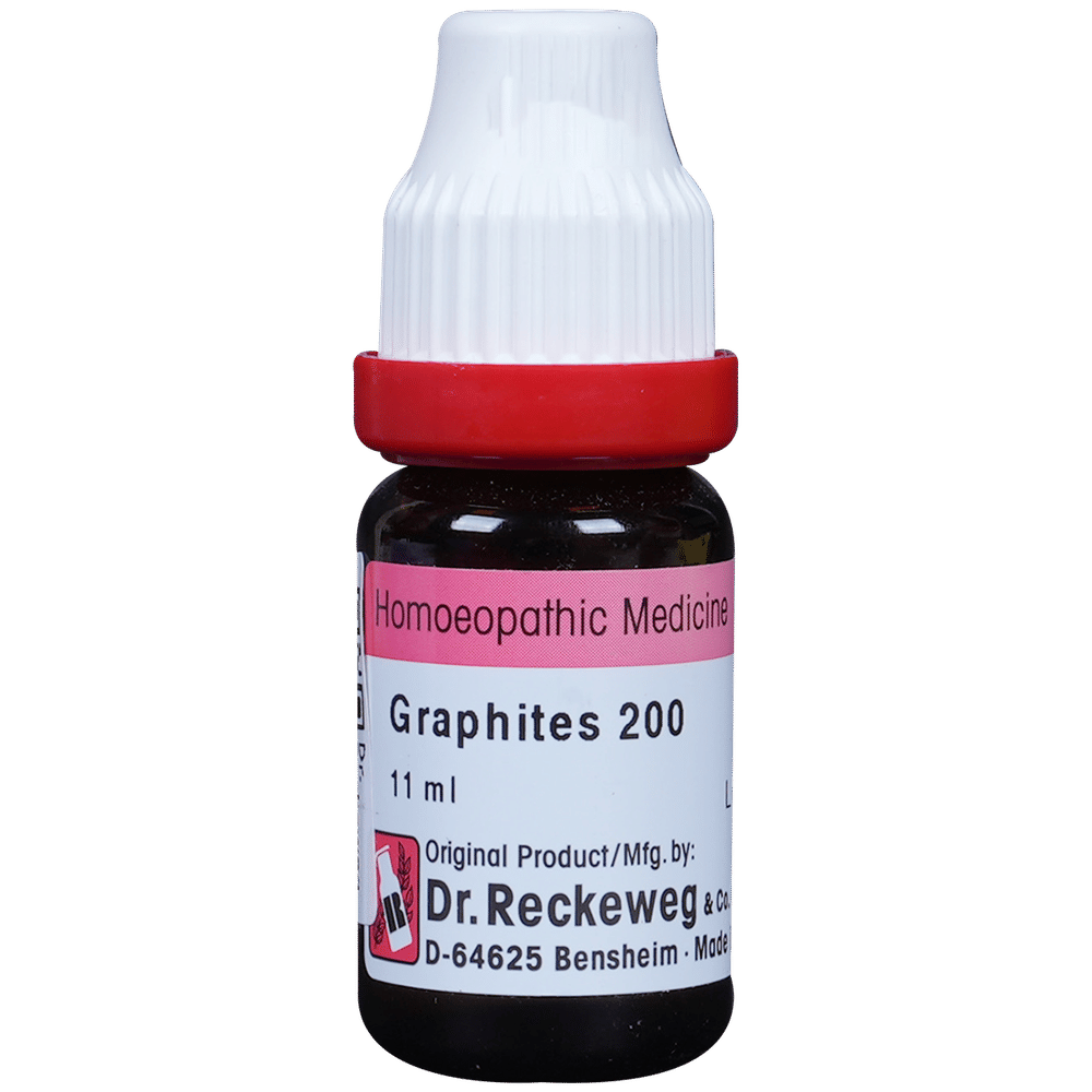 Dr. Reckeweg Graphites Dilution 200 CH bottle of 11 ml Dilution