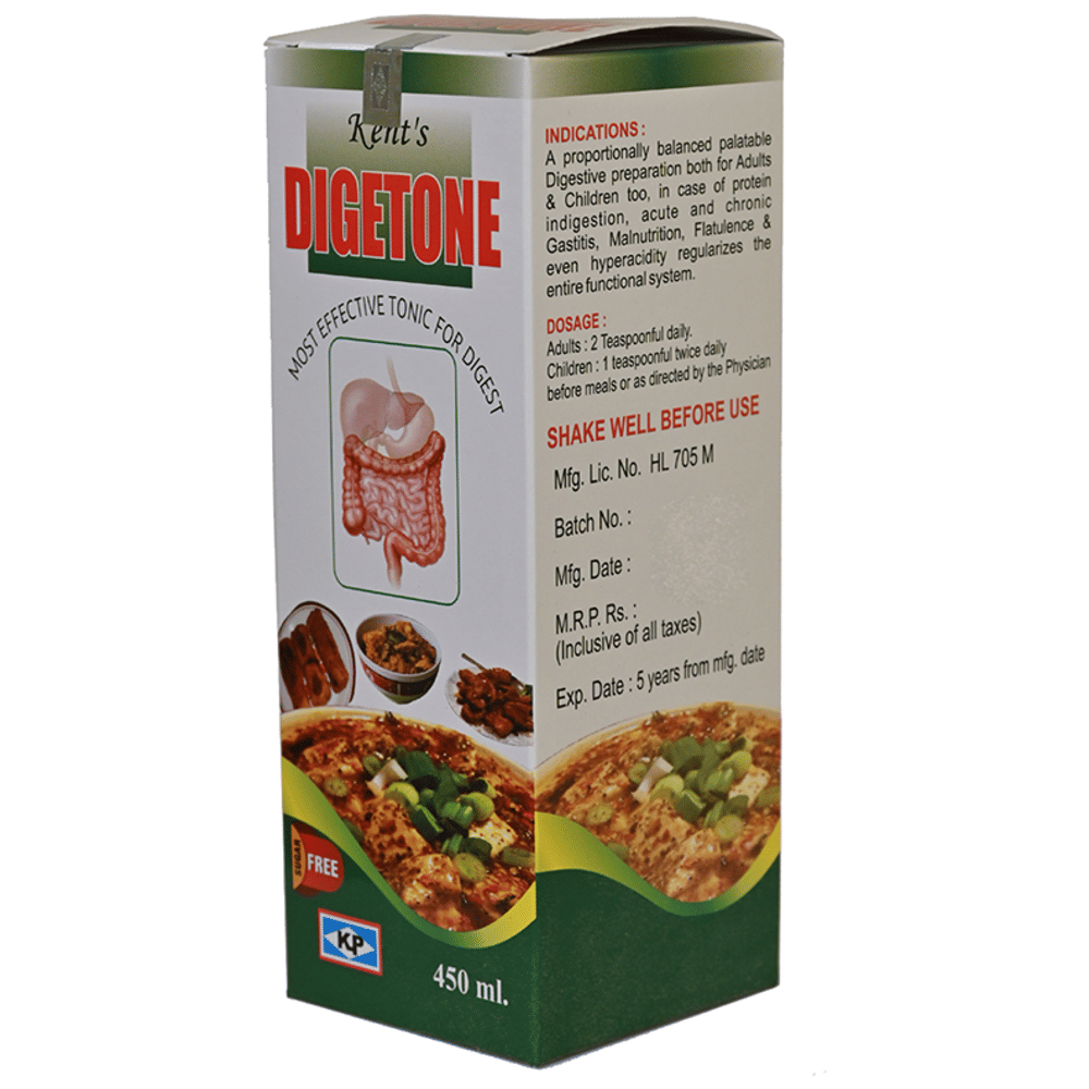 Kent's Digetone bottle of 450 ml Tonic