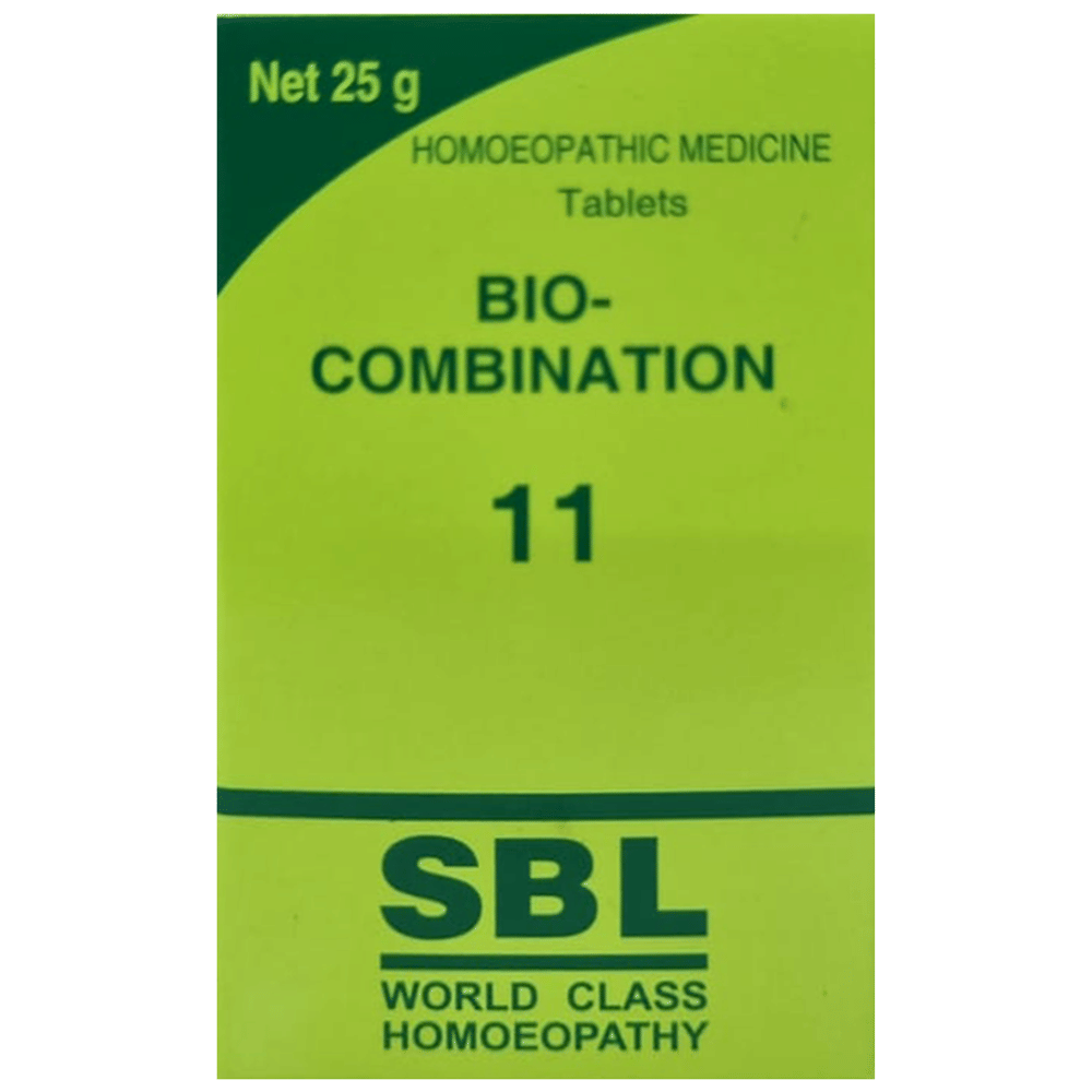 SBL Bio-Combination 11 Tablet bottle of 25 gm Biocombination Tablet