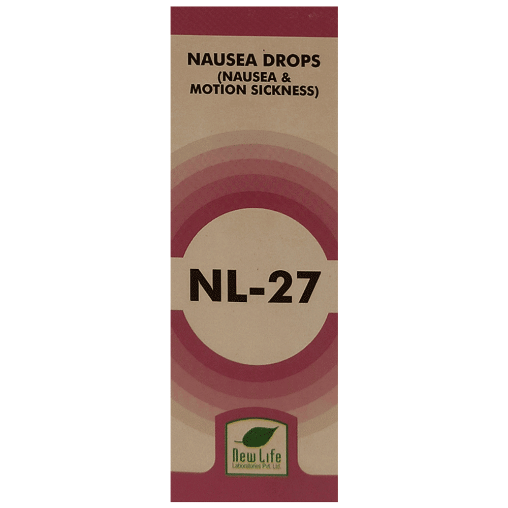 New Life NL-27 Nausea & Motion Sickness  Drop bottle of 30 ml Drop