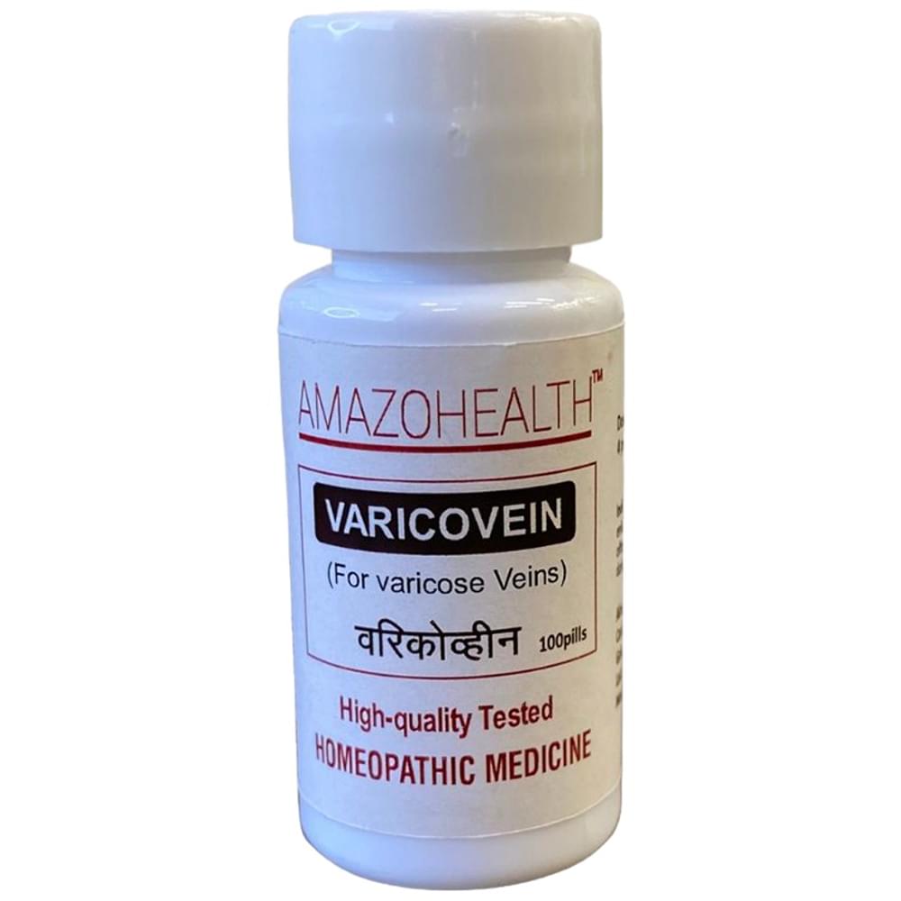 Amazohealth Varicovein Pill bottle of 100 tablets
