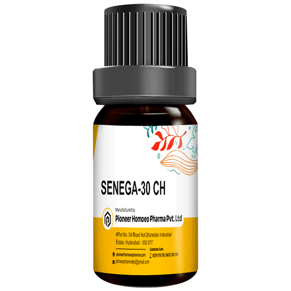 Pioneer Pharma Senega Globules Pellets Multidose Pills 30 CH bottle of 150 tablets