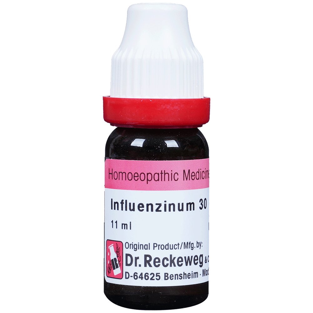 Dr. Reckeweg Influenzinum Dilution 30 CH bottle of 11 ml Dilution