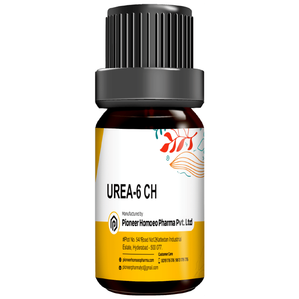 Pioneer Pharma Urea Globules Pellets Multidose Pills 6 CH bottle of 150 tablets