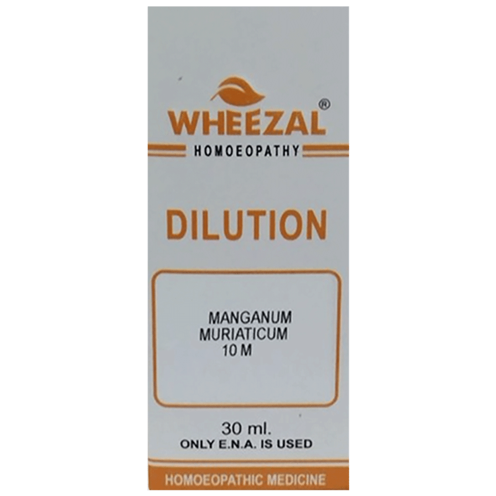 Wheezal Manganum Muricatium Dilution 10M bottle of 30 ml Dilution