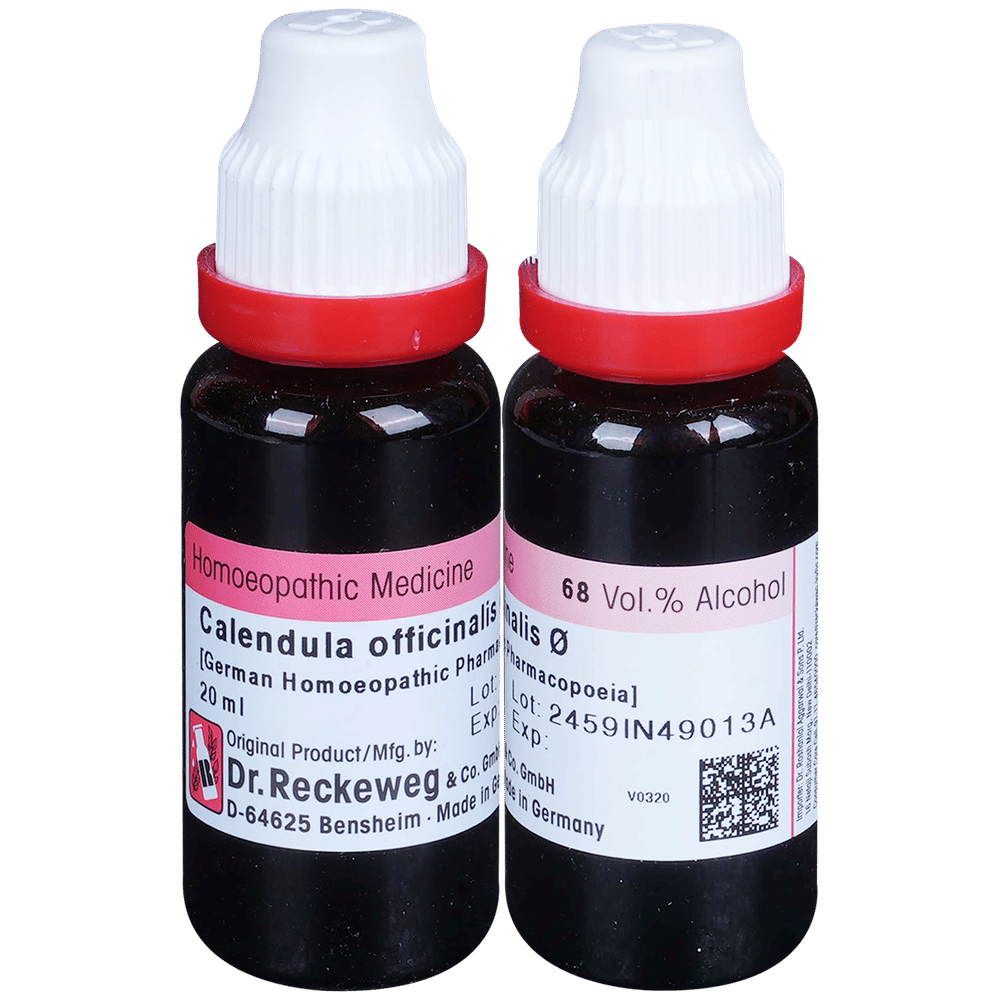Dr. Reckeweg Calendula Off Mother Tincture Q bottle of 20 ml Mother Tincture