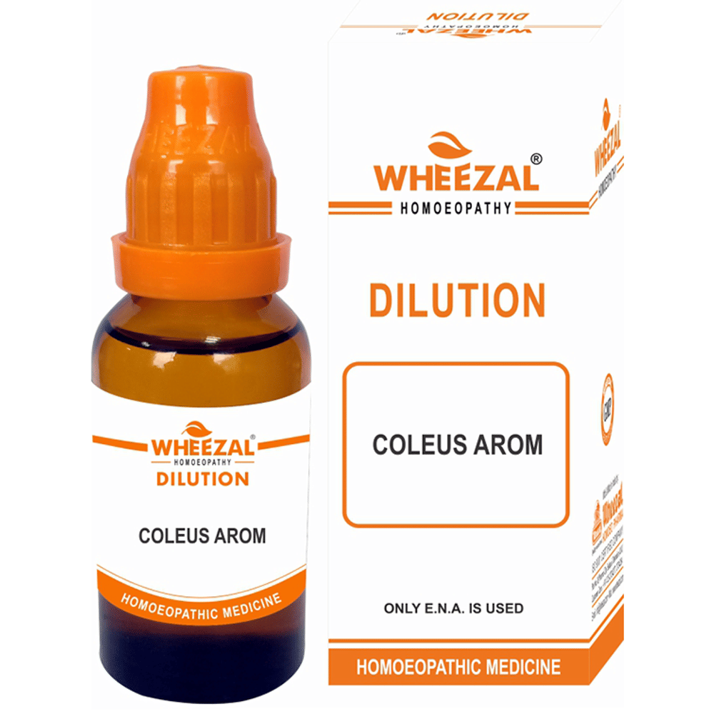 Wheezal Coleus Arom Dilution 10M bottle of 30 ml Dilution Wheezal Coleus Arom Dilution 10M bottle of 30 ml Dilution