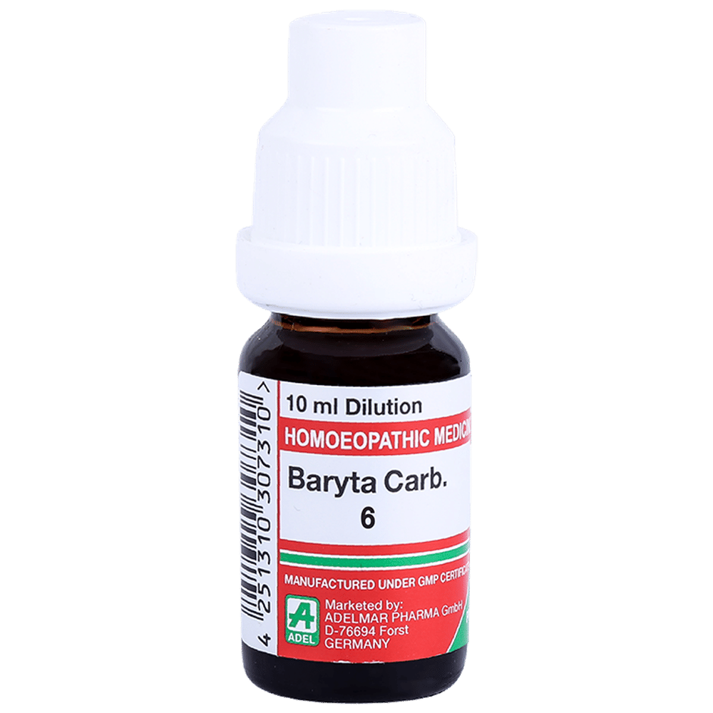 ADEL Baryta Carb Dilution 6 bottle of 10 ml Dilution