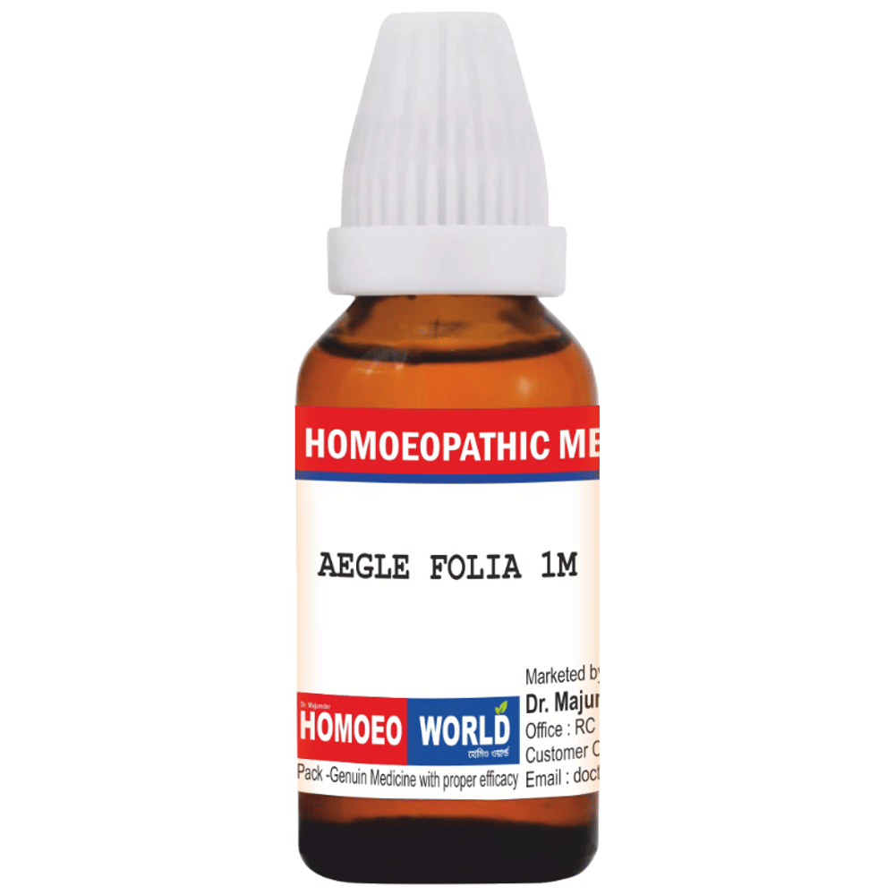 Dr. Majumder Homeo World Aegle Folia Dilution (30ml Each) 1M combo pack of 3 bottles
