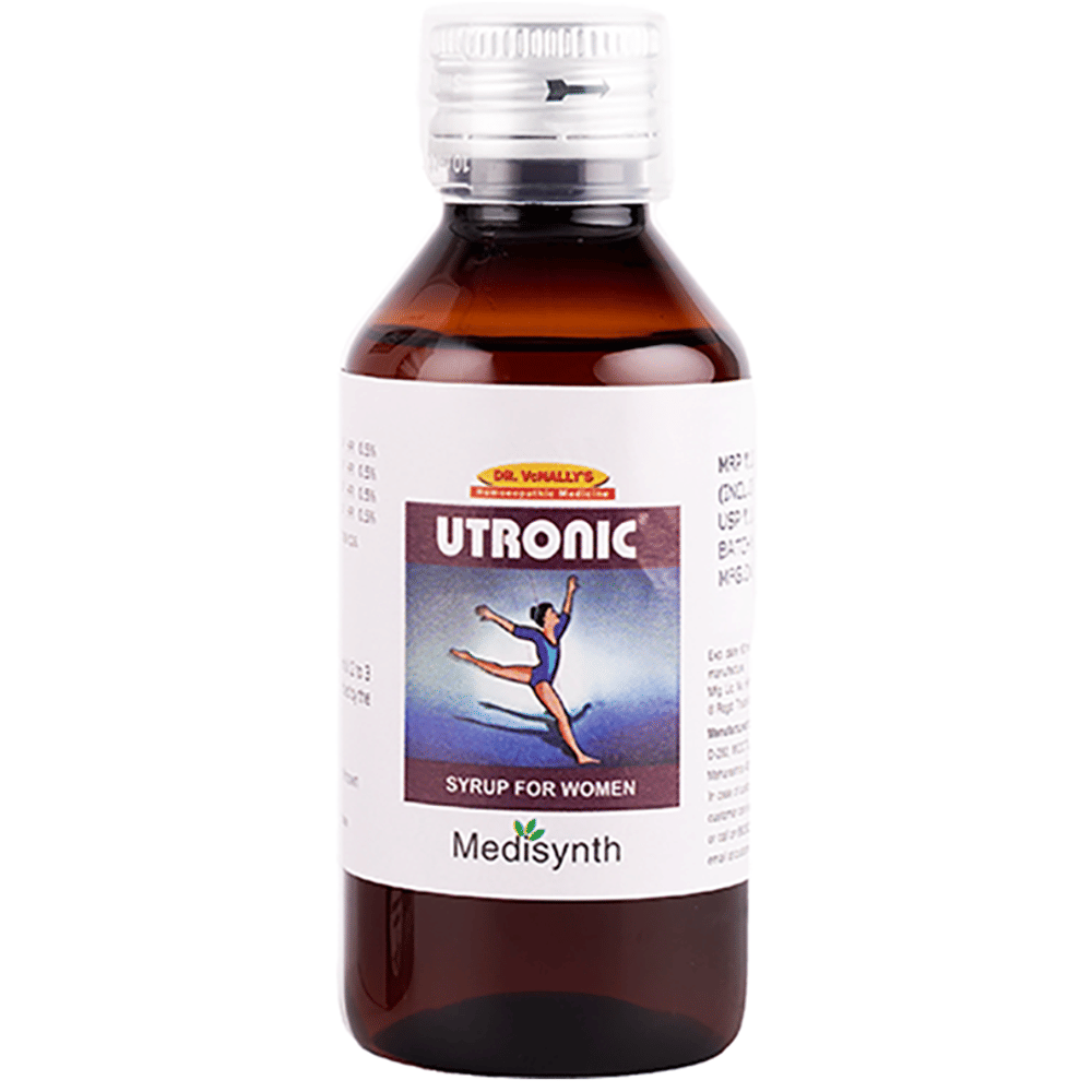 Medisynth Utronic Syrup bottle of 120 ml Syrup Medisynth Utronic Syrup bottle of 120 ml Syrup