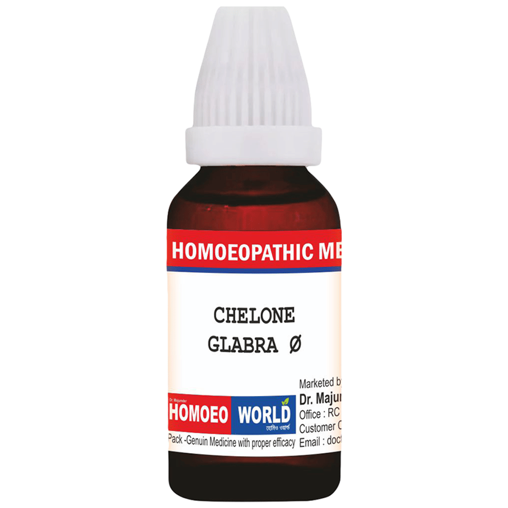 Dr. Majumder Homeo World Chelone Glabra Mother Tincture (30ml Each) Q box of 1 Bottle