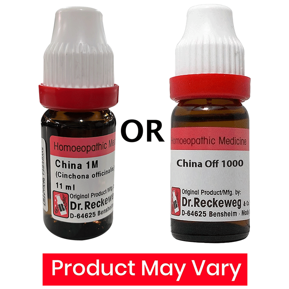 Dr. Reckeweg China Dilution 1M bottle of 11 ml Dilution