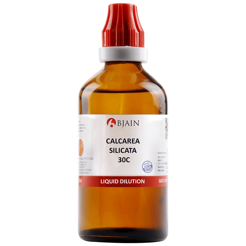 Bjain Calcarea Silicata Dilution 30C bottle of 100 ml Dilution
