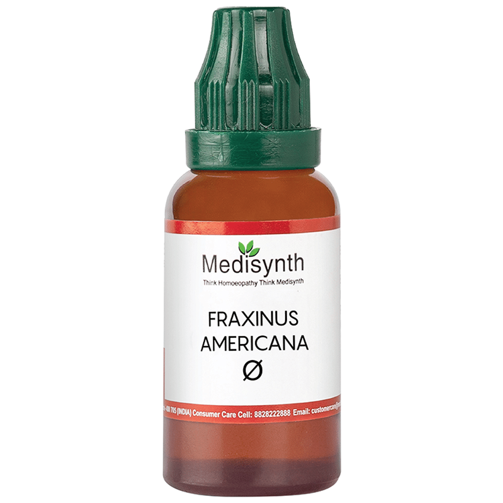Medisynth Fraxinus Americana Mother Tincture Q bottle of 30 ml Mother Tincture Medisynth Fraxinus Americana Mother Tincture Q bottle of 30 ml Mother Tincture