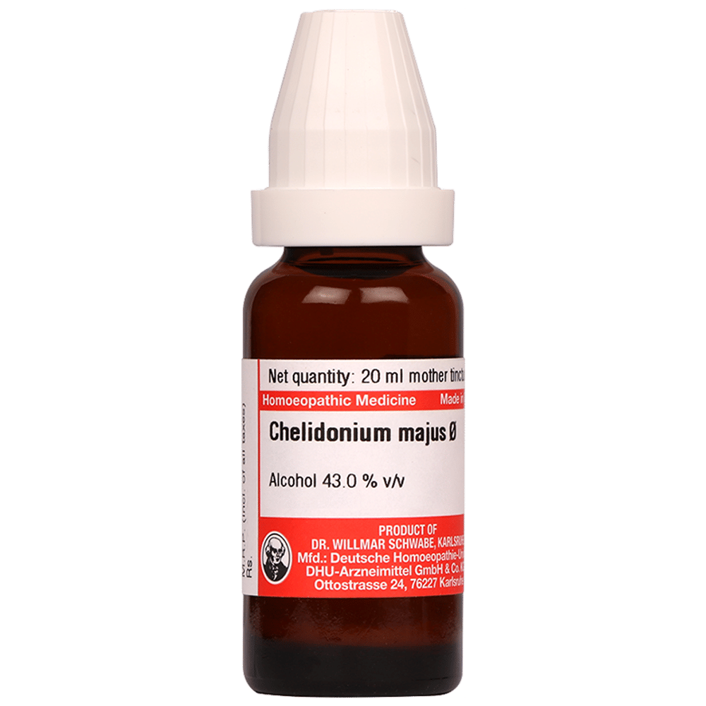 Dr Willmar Schwabe Germany Chelidonium Majus Mother Tincture Q bottle of 20 ml Mother Tincture Dr Willmar Schwabe Germany Chelidonium Majus Mother Tincture Q bottle of 20 ml Mother Tincture