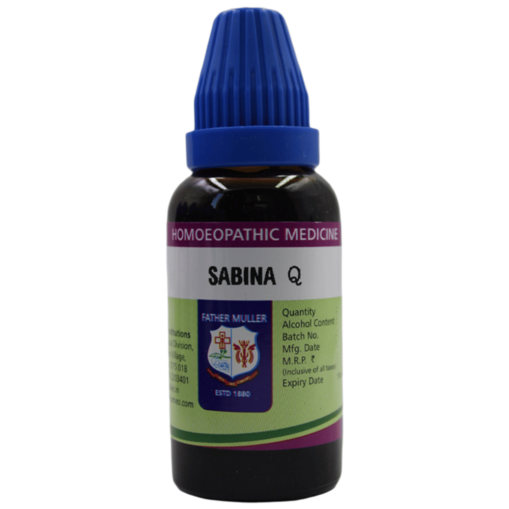 Father Muller Sabina Drop Q bottle of 30 ml Oral Drops