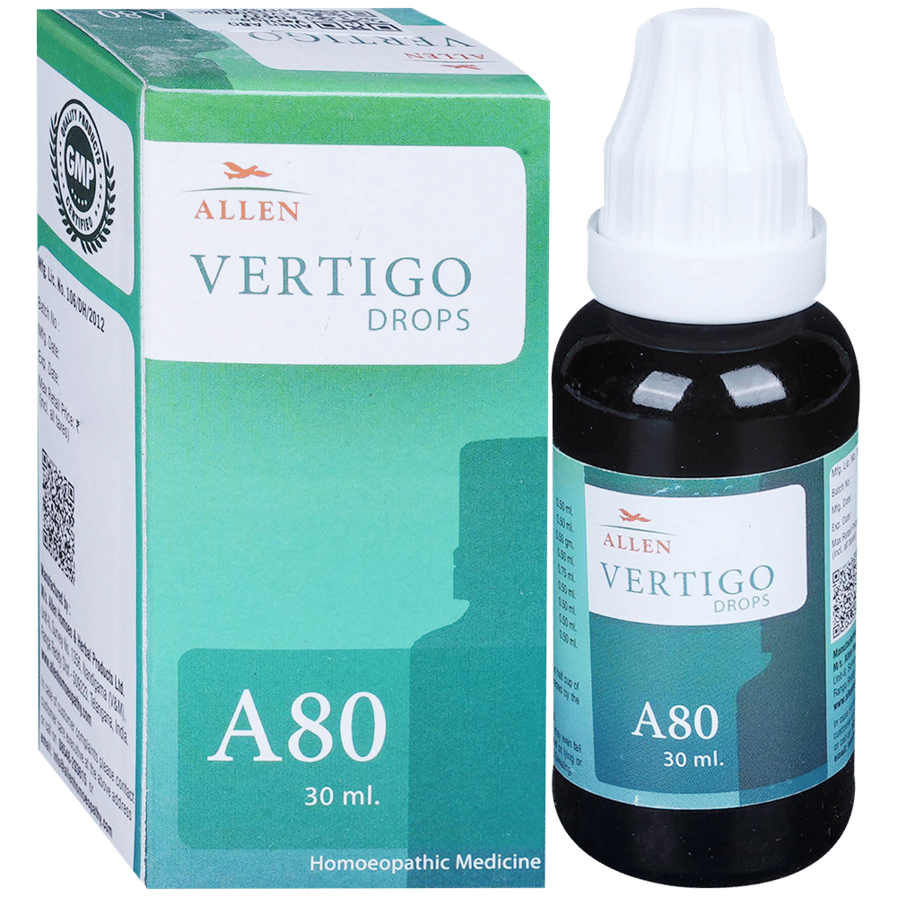 Allen A80 Vertigo Drop bottle of 30 ml Drop