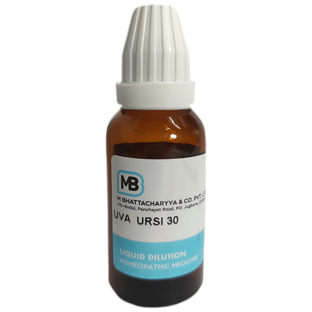 MB Uva Ursi Dilution 30 bottle of 30 ml Dilution MB Uva Ursi Dilution 30 bottle of 30 ml Dilution