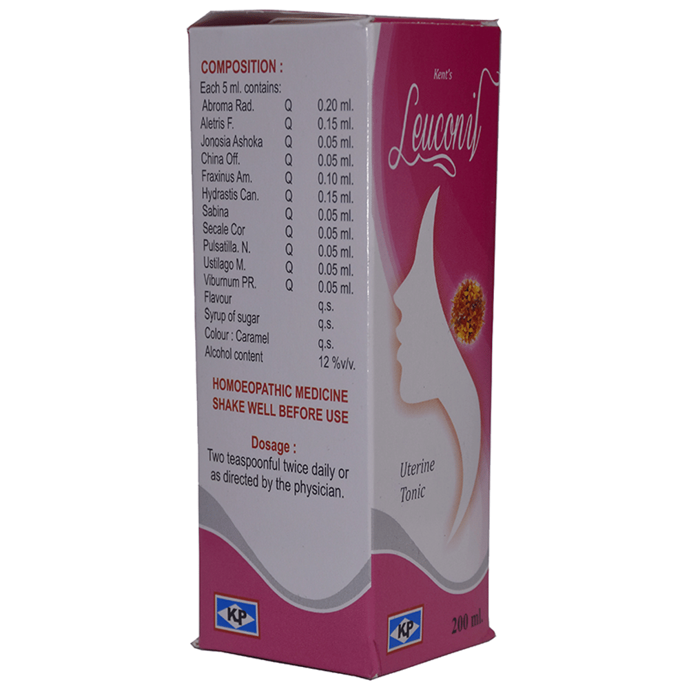 Kent's Leuconil Uterine Tonic bottle of 200 ml Tonic Kent's Leuconil Uterine Tonic bottle of 200 ml Tonic
