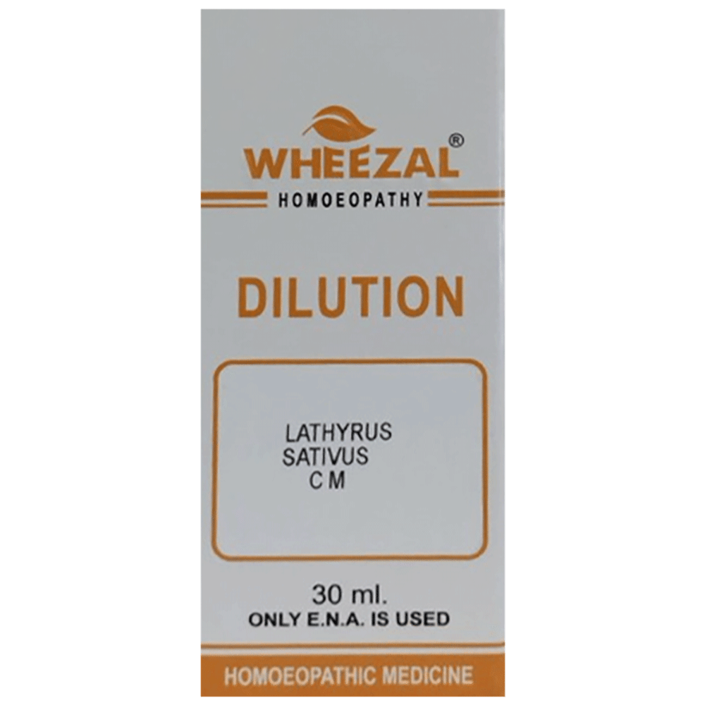 Wheezal Lathyrus Sativus Dilution CM bottle of 30 ml Dilution