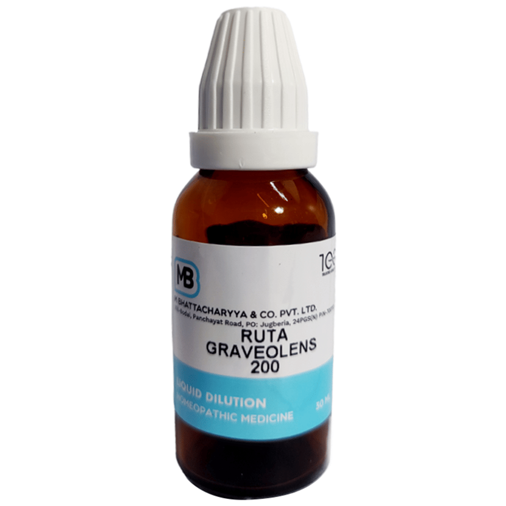 MB Ruta Graveolens Dilution 200 bottle of 30 ml Dilution