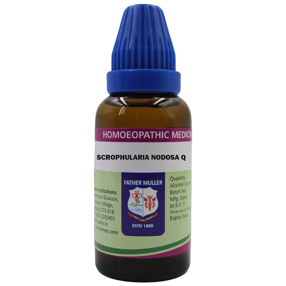 Father Muller Scrophularia Nodosa Dilution Q bottle of 30 ml Dilution