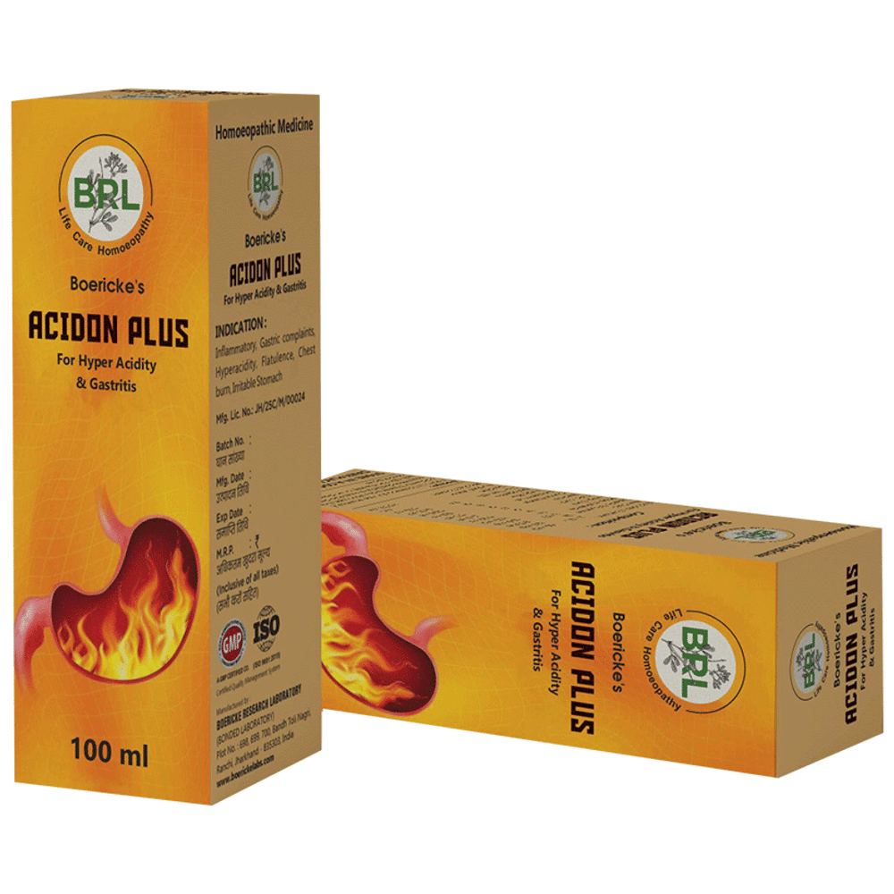 BRL Acidon Plus Syrup bottle of 100 ml Syrup