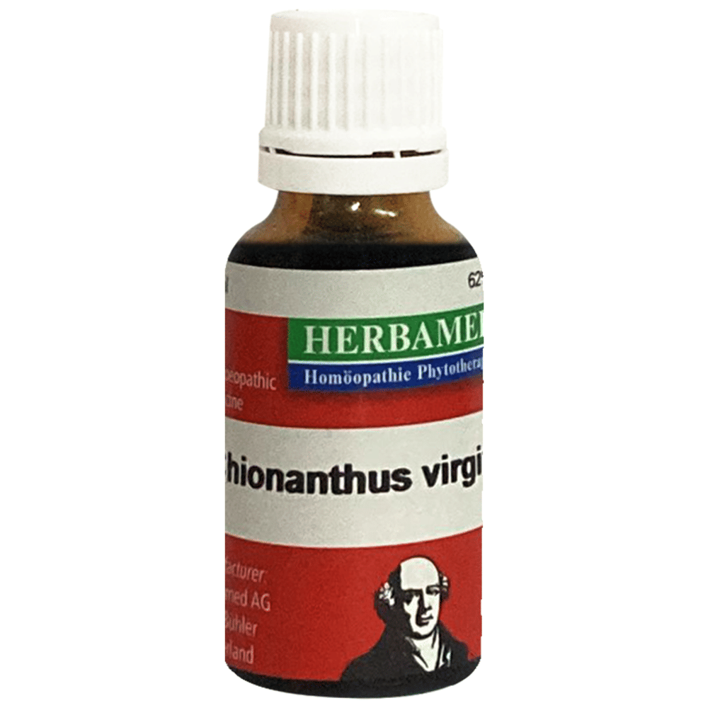 Herbamed Chionanthus virginica Mother Tincture Q bottle of 20 ml Mother Tincture