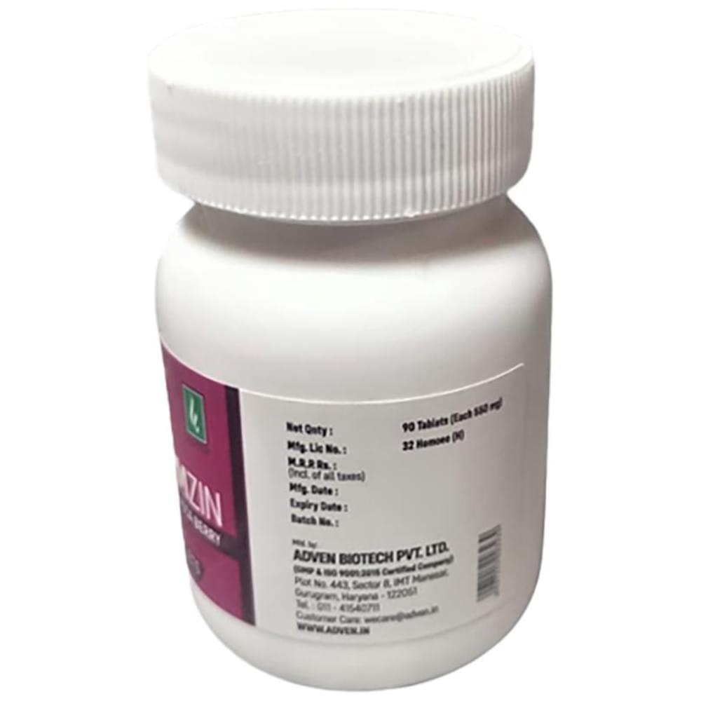 Adven Slimzin Tablet bottle of 90 tablets