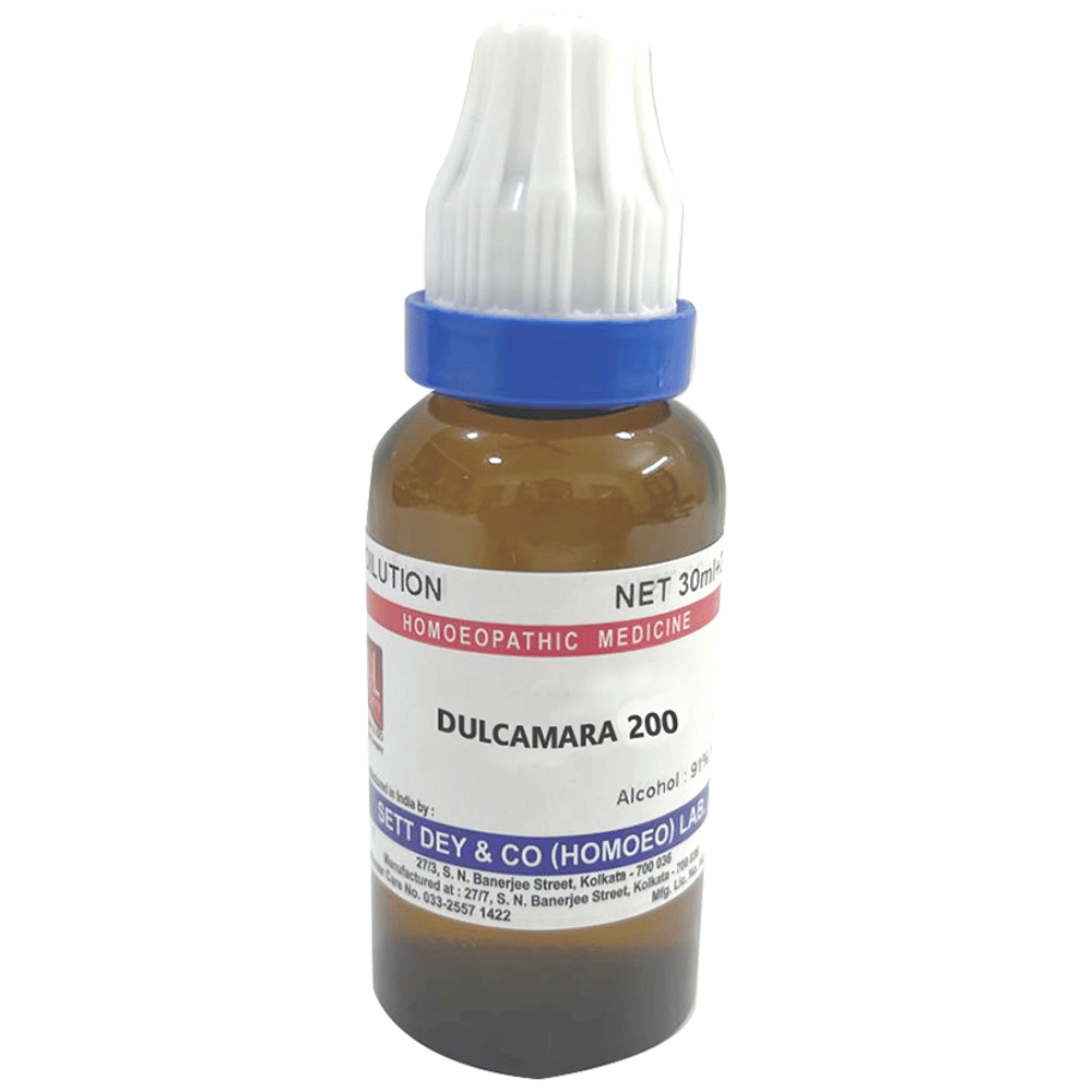 Sett Dey Dulcamara Dilution 200 bottle of 30 ml Dilution