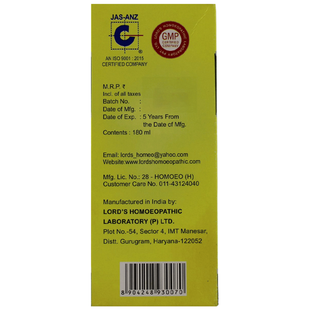 Lord's Alfa-Tone With Ginseng Tonic bottle of 180 ml Tonic Lord's Alfa-Tone With Ginseng Tonic bottle of 180 ml Tonic