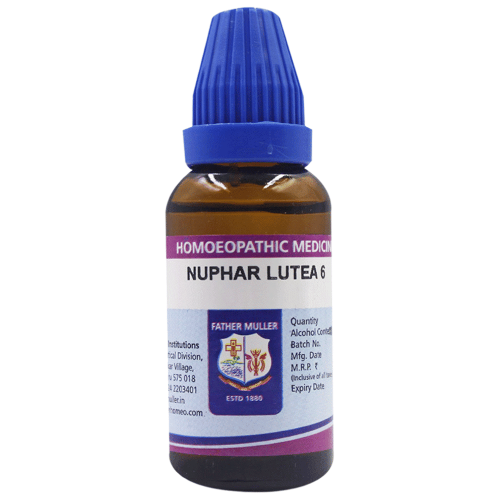 Father Muller Nuphar Lutea Drop 6 bottle of 30 ml Oral Drops