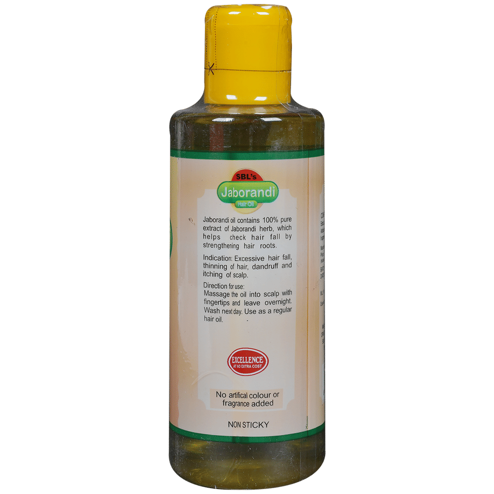SBL Jaborandi Hair Oil bottle of 200 ml Oil