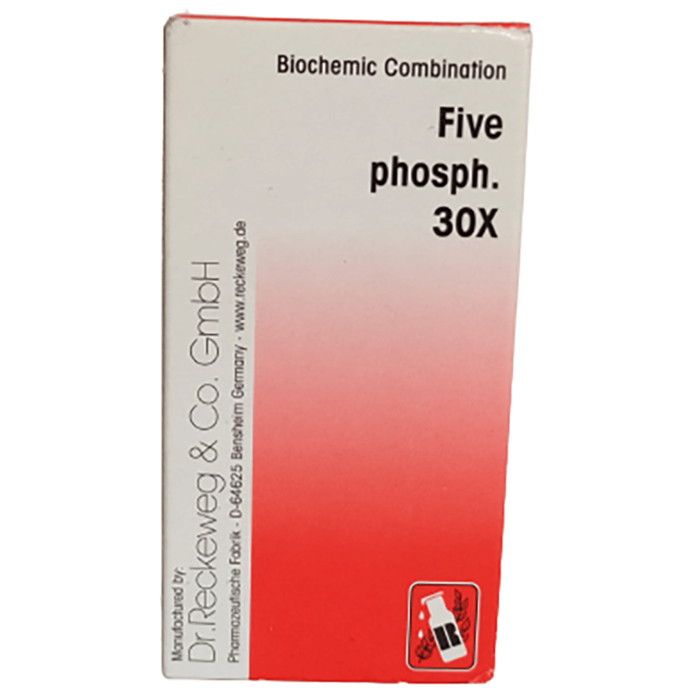 Dr Reckeweg &Co.gmbH Five Phosph Biochemic Tablet 30X bottle of 20 gm Biochemic Tablet