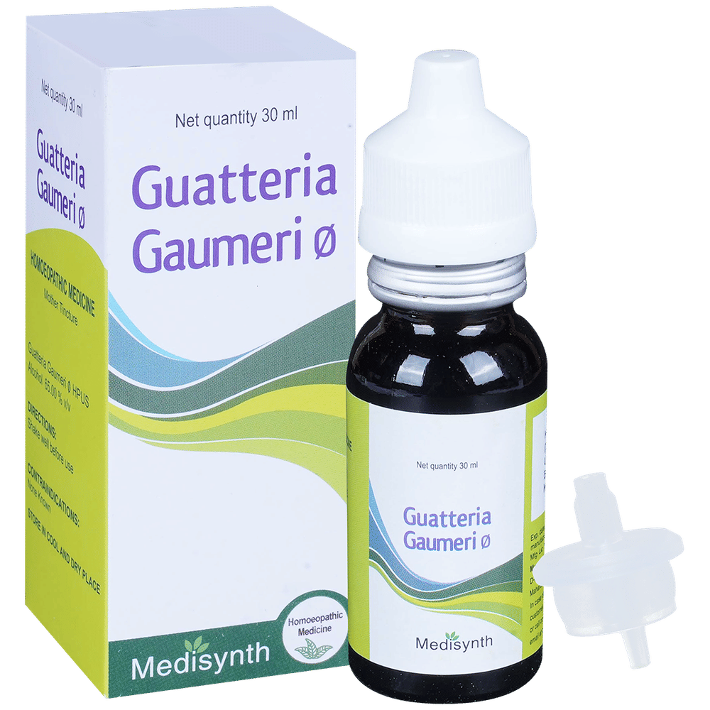 Medisynth Guatteria Gaumeri Mother Tincture Q bottle of 30 ml Mother Tincture