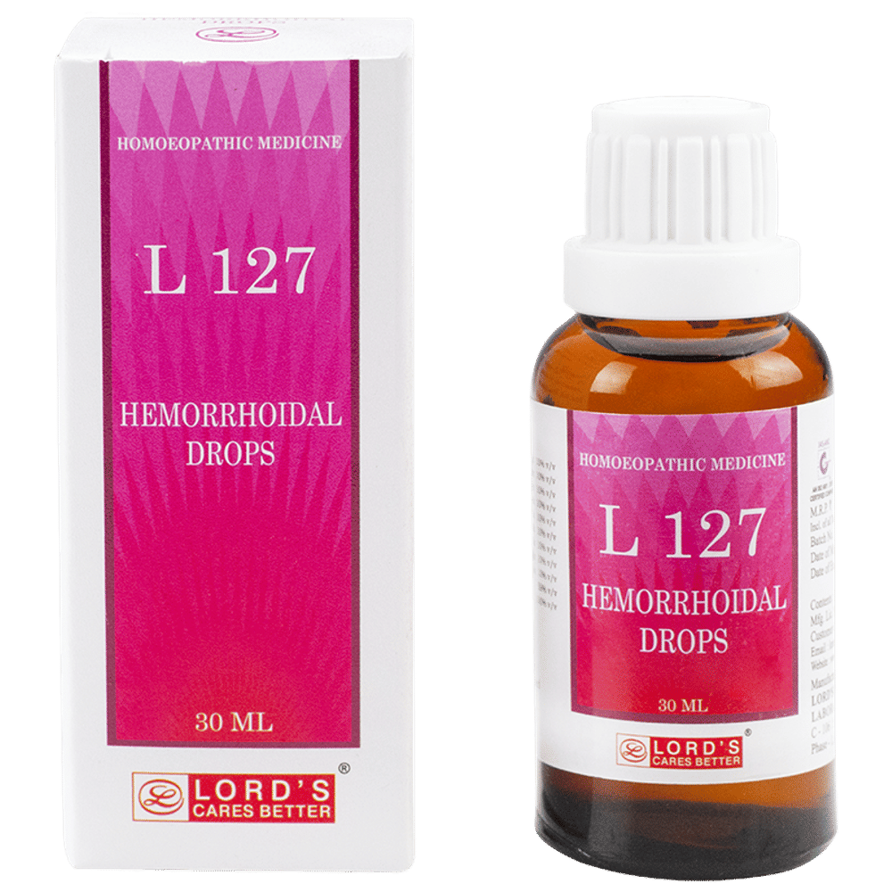Lord's L 127 Hemorrhoidal Drop bottle of 30 ml Drop