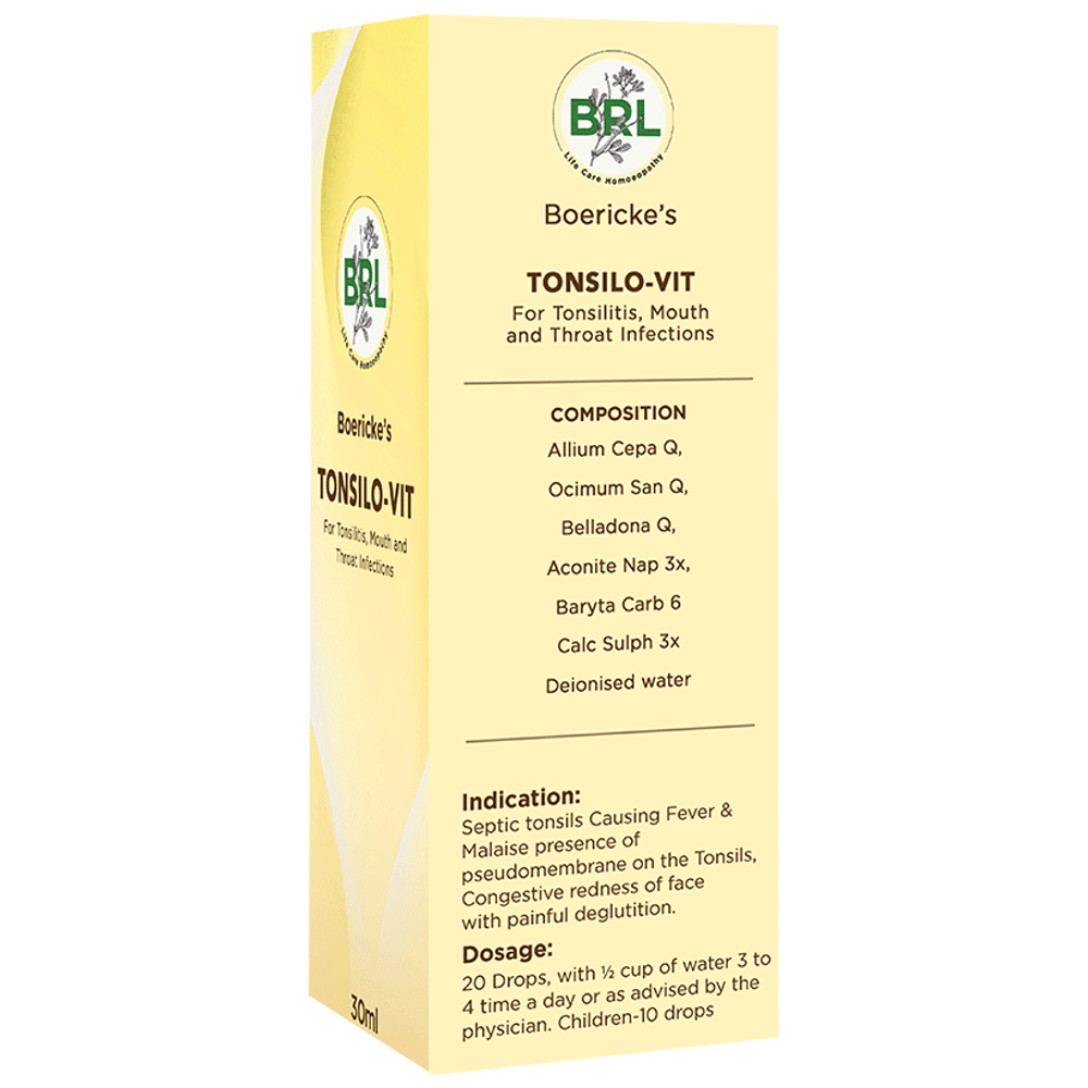 BRL Tonsilo-Vit Drop bottle of 30 ml Drop