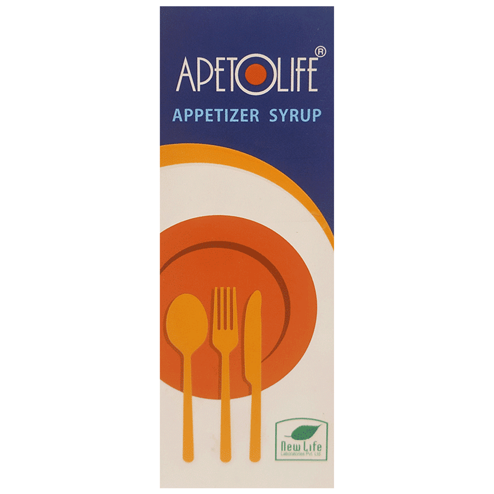 New Life Apetolife Syrup bottle of 100 ml Syrup New Life Apetolife Syrup bottle of 100 ml Syrup