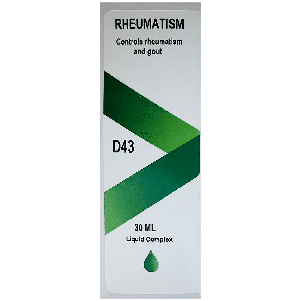 Doliosis D43 Rheumatism Liquid Complex bottle of 30 ml Drop