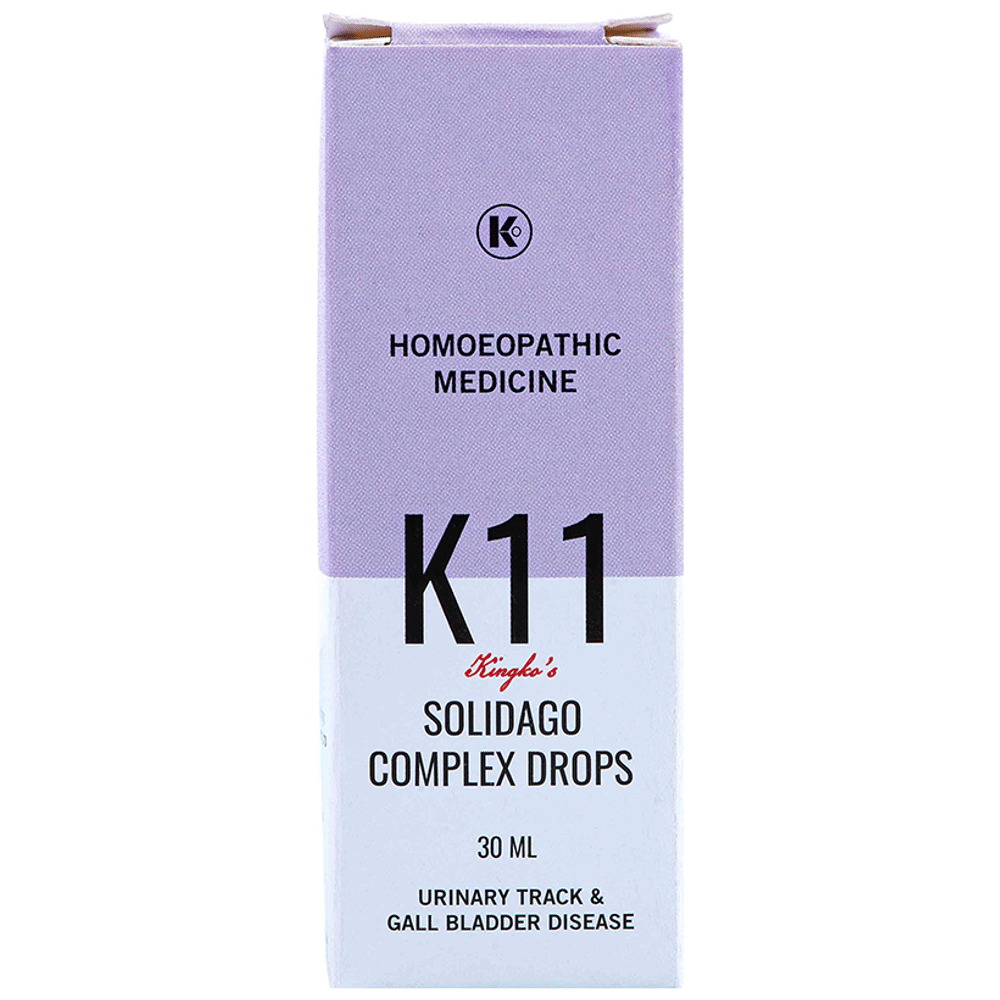 Kingko's K11 Solidago Complex Drop bottle of 30 ml Oral Drops