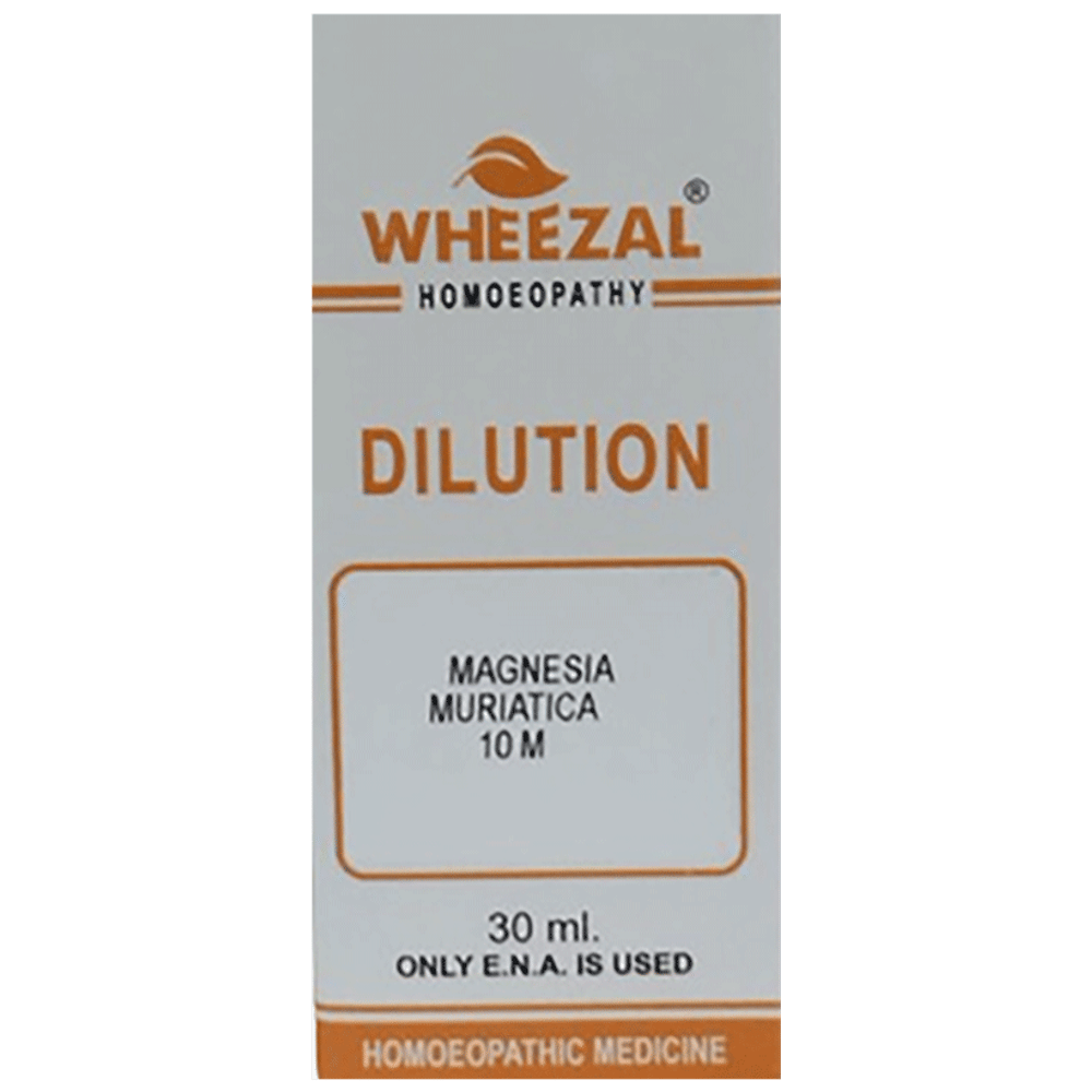 Wheezal Magnesia Muratica Dilution 10M bottle of 30 ml Dilution