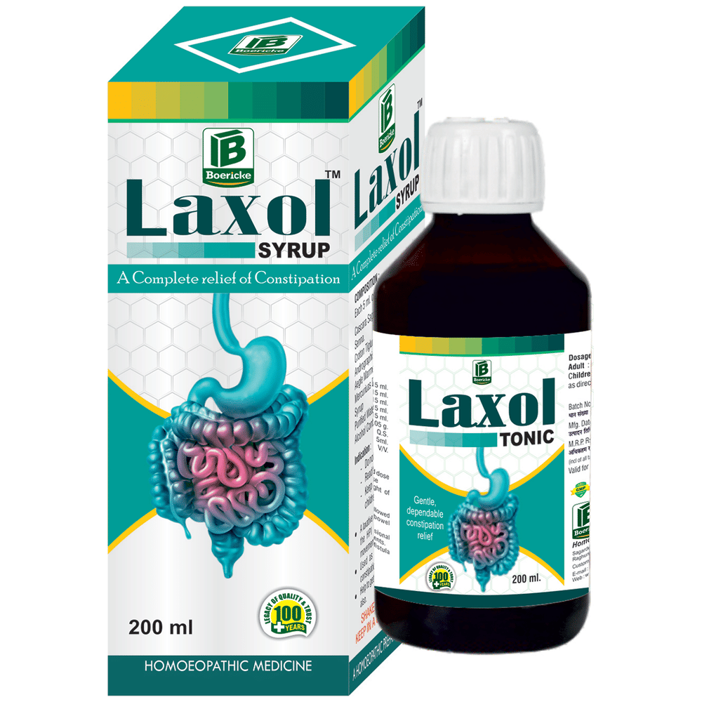 Boericke Laxol Syrup (200ml Each) box of 1 Bottle