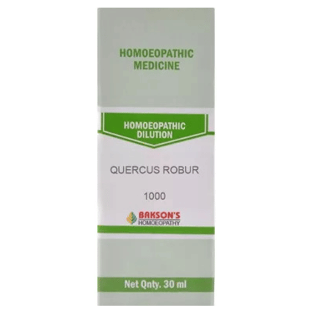 Bakson's Homeopathy Quercus Robur Dilution 1000 CH bottle of 30 ml Dilution