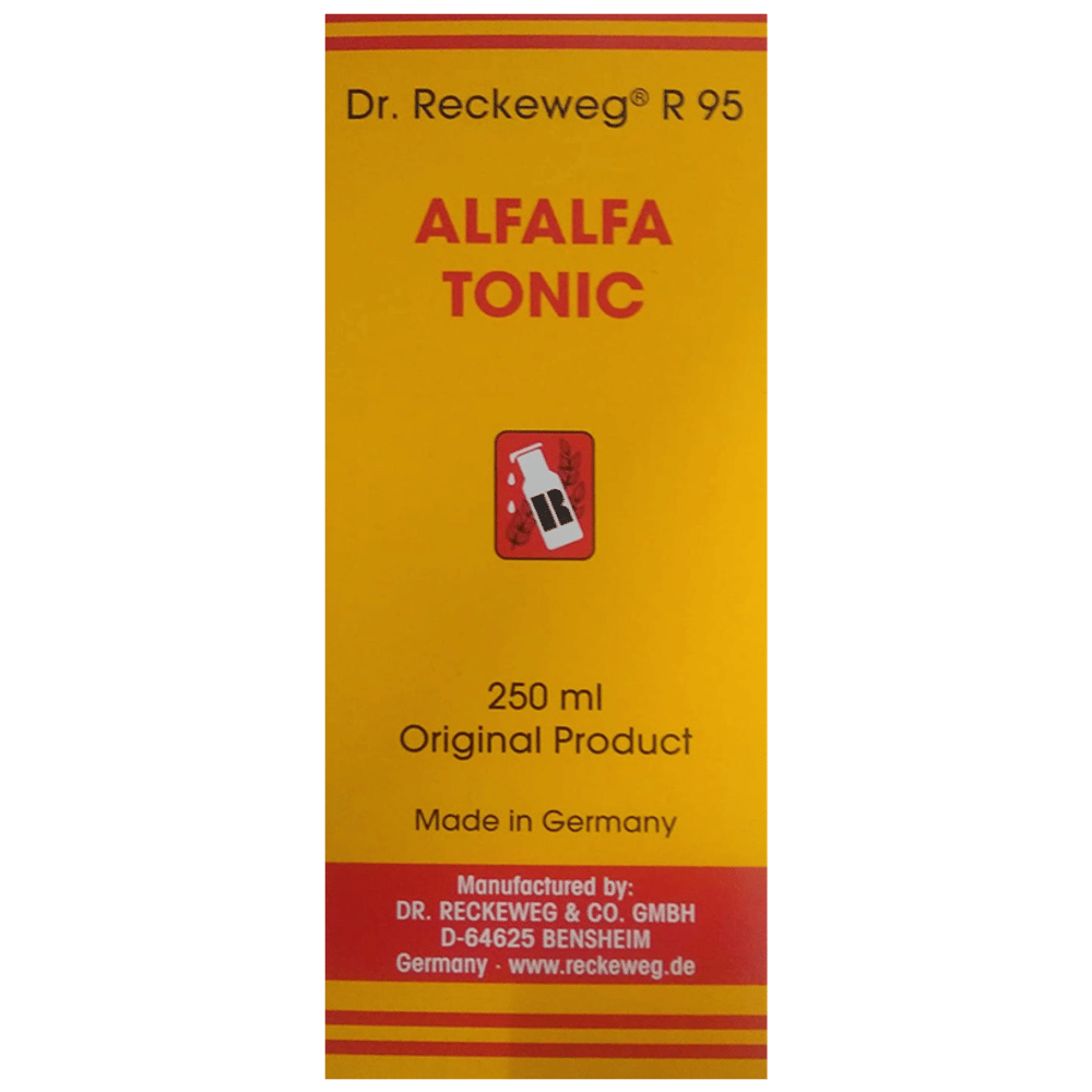 Dr. Reckeweg R95 Alfalfa Tonic bottle of 250 ml Tonic