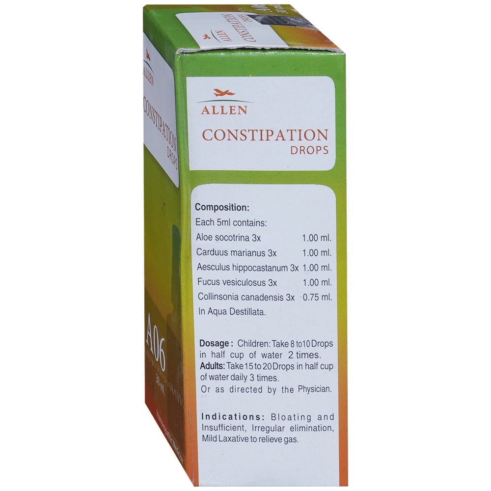 Allen A06 Constipation Drop bottle of 30 ml Drop Allen A06 Constipation Drop bottle of 30 ml Drop