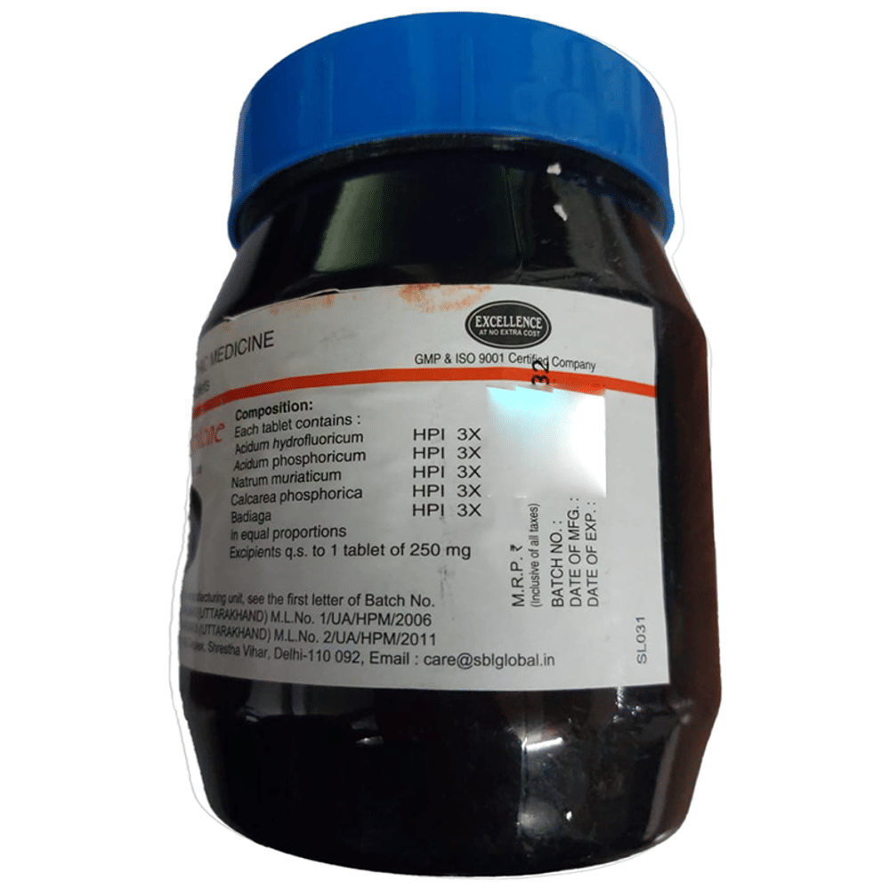 SBL Scalptone Tablet bottle of 450 gm Tablet