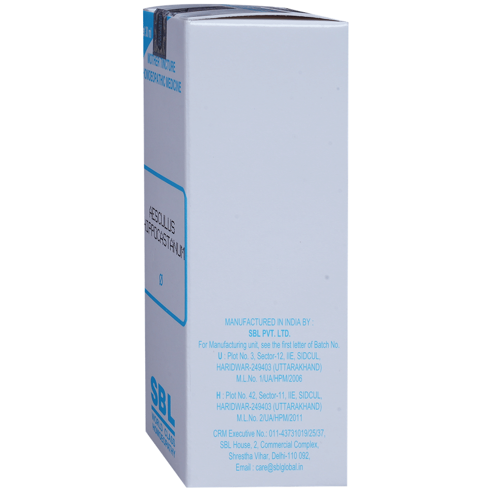 SBL Aesculus Hippocastanum Mother Tincture Q bottle of 30 ml Mother Tincture SBL Aesculus Hippocastanum Mother Tincture Q bottle of 30 ml Mother Tincture